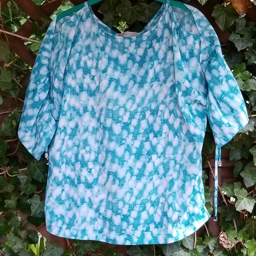 Michael Kors cute Summer cold shoulder Blouse top